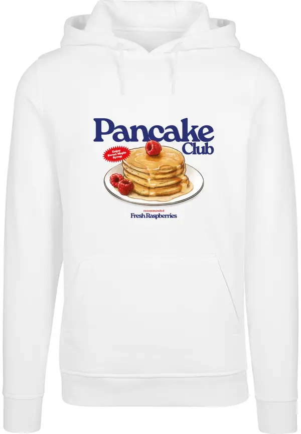 Mister Tee Mister Tee Sweater majica 'Pancake Club'  bež / mornarsko plava / krvavo crvena / bijela