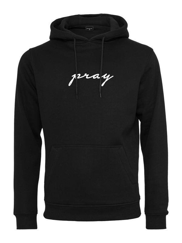 Mister Tee Mister Tee Sweater majica 'Pray'  crna / bijela
