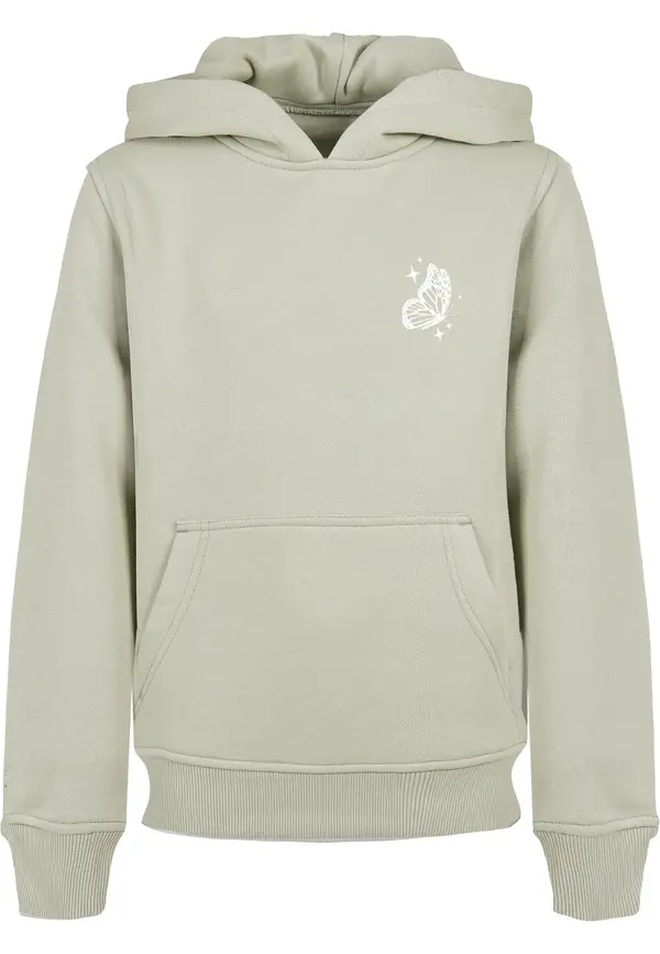 Mister Tee Mister Tee Sweater majica  svijetlozelena / bijela