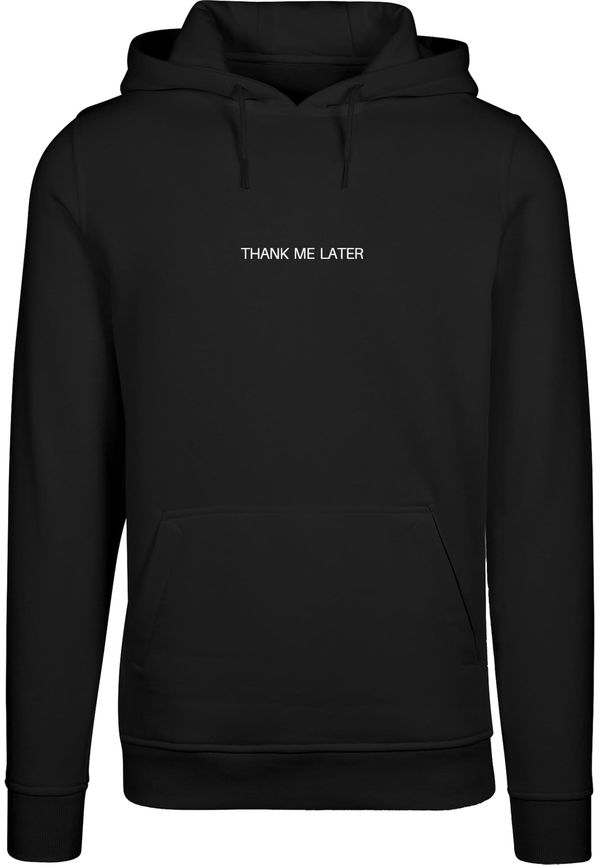 Mister Tee Mister Tee Sweater majica 'Thank Me'  crna / bijela