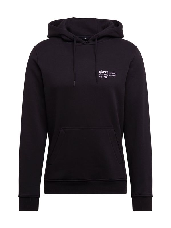 Mister Tee Mister Tee Sweater majica 'That Noise'  crna / bijela