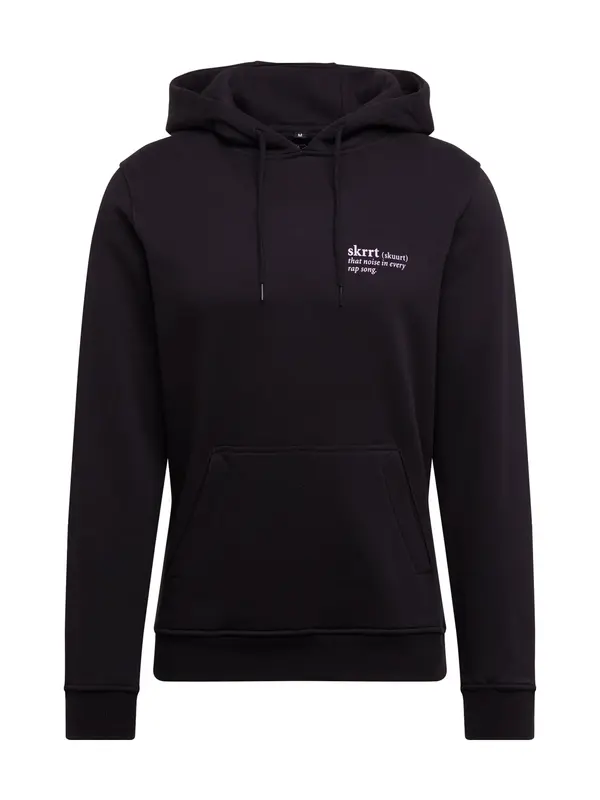 Mister Tee Mister Tee Sweater majica 'That Noise'  crna / bijela