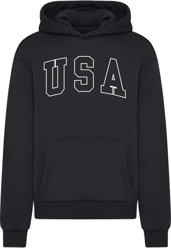 Mister Tee Mister Tee Sweater majica 'USA'  crna
