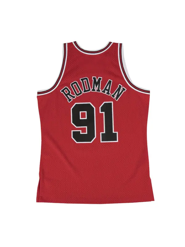 Mitchell & Ness Mitchell & Ness Dres 'Chicago Bulls Road 1997-98 Dennis Rodman'  plava / crvena / crna / bijela