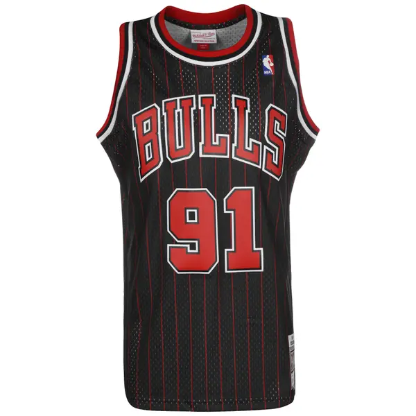Mitchell & Ness Mitchell & Ness Majica 'NBA Chicago Bulls Swingman Dennis Rodman'  crvena / crna / bijela