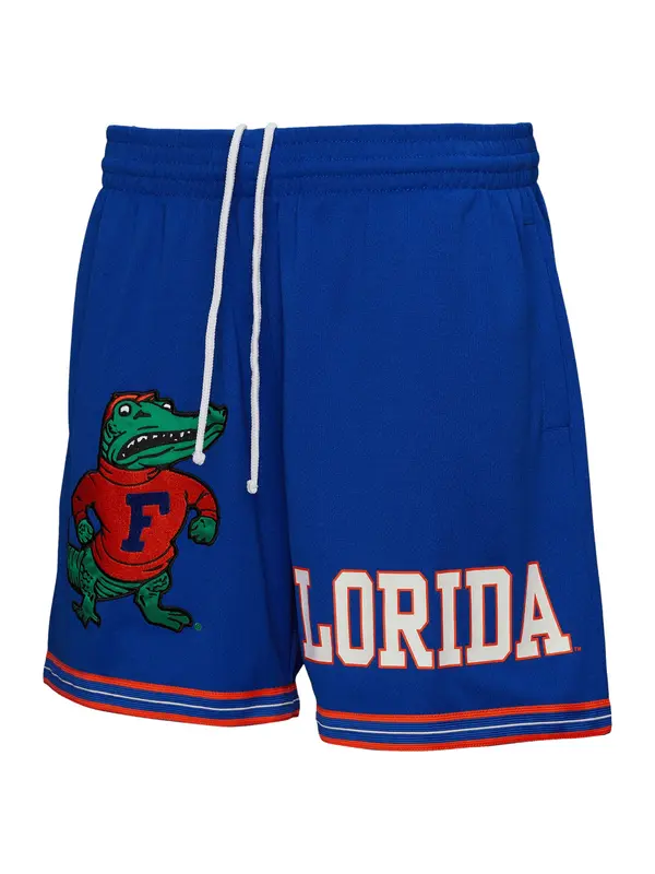 Mitchell & Ness Mitchell & Ness Sportske hlače  plava / zelena / crvena