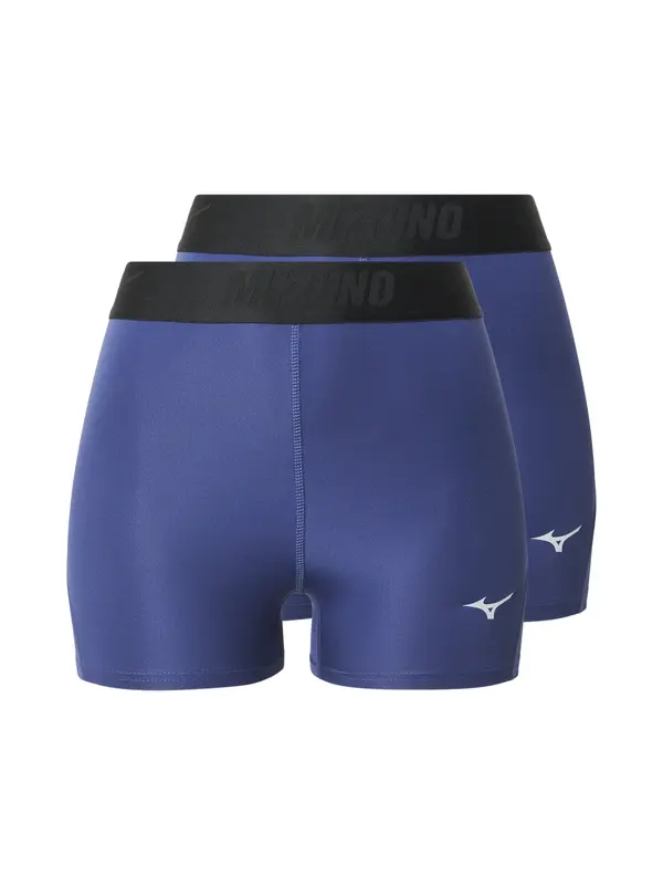 MIZUNO MIZUNO Sportske hlače 'Core Impulse'  morsko plava / bijela