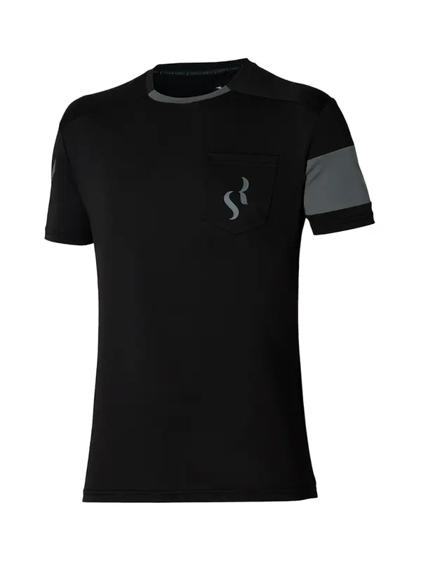 MIZUNO MIZUNO Tehnička sportska majica  bazalt siva / crna