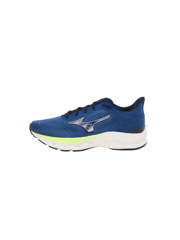 MIZUNO MIZUNO Tenisice za trčanje 'WAVE SERENE 2(M)'  plava / neonsko zelena / bijela