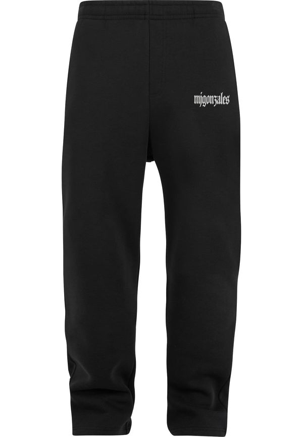 MJ Gonzales MJ Gonzales Hlače  crna / bijela