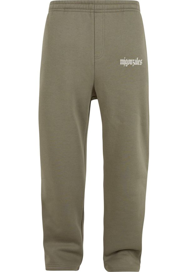 MJ Gonzales MJ Gonzales Hlače  svijetlosiva / maslinasta