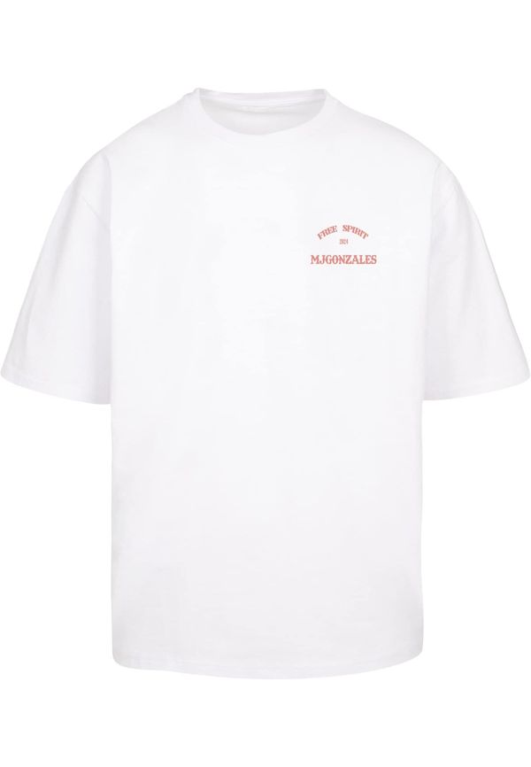 MJ Gonzales MJ Gonzales Majica 'Bandit's Creed'  svijetlo crvena / bijela