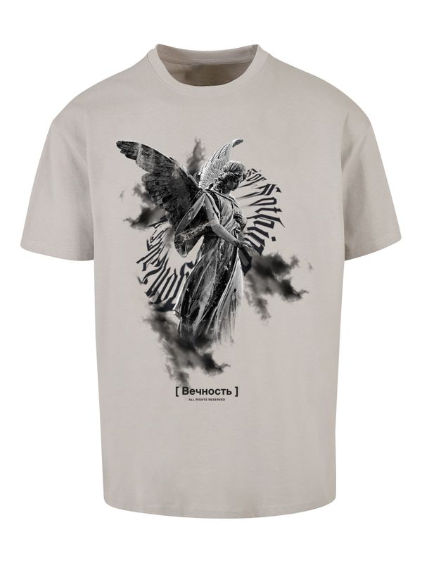 MJ Gonzales MJ Gonzales Majica  bež siva / crna