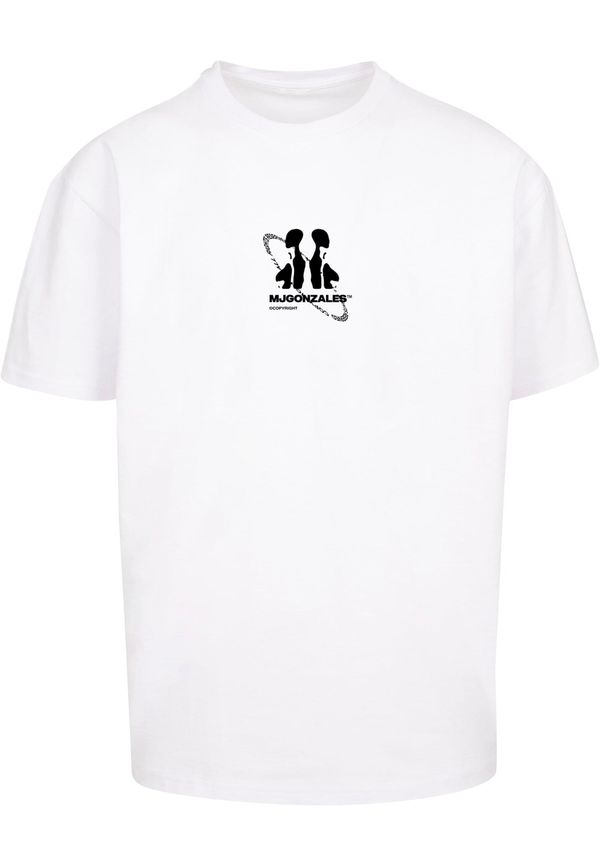 MJ Gonzales MJ Gonzales Majica 'Circle x Heavy'  crna / bijela