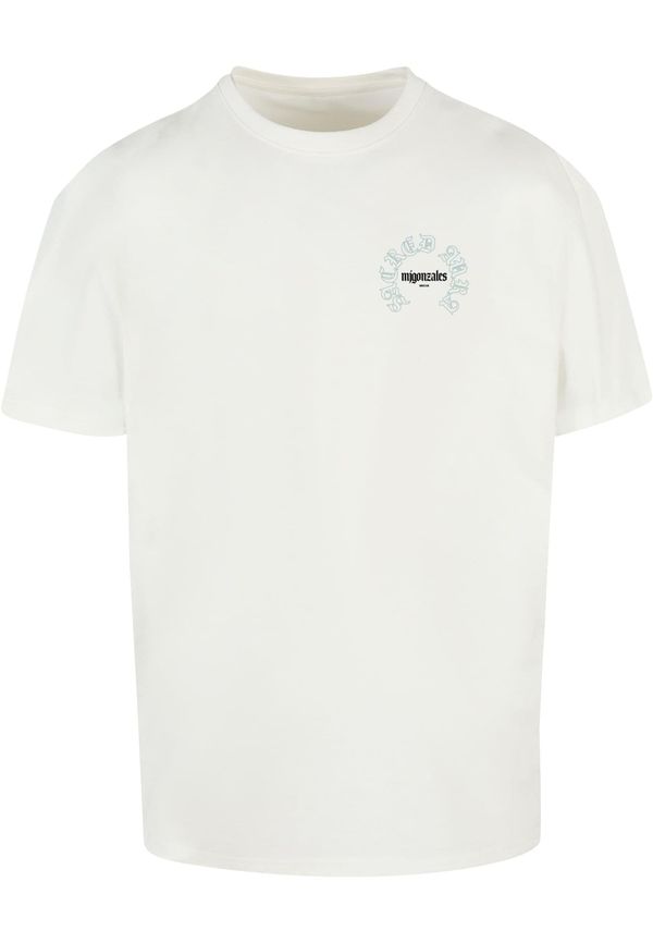 MJ Gonzales MJ Gonzales Majica 'CROS x'  sivkasto plava / crvena / bijela