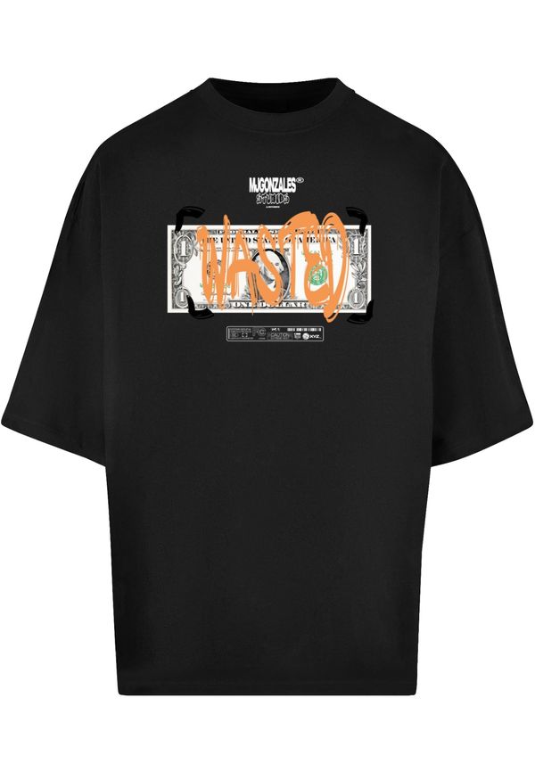 MJ Gonzales MJ Gonzales Majica 'Dollar x Huge'  siva / pastelno narančasta / crna / bijela