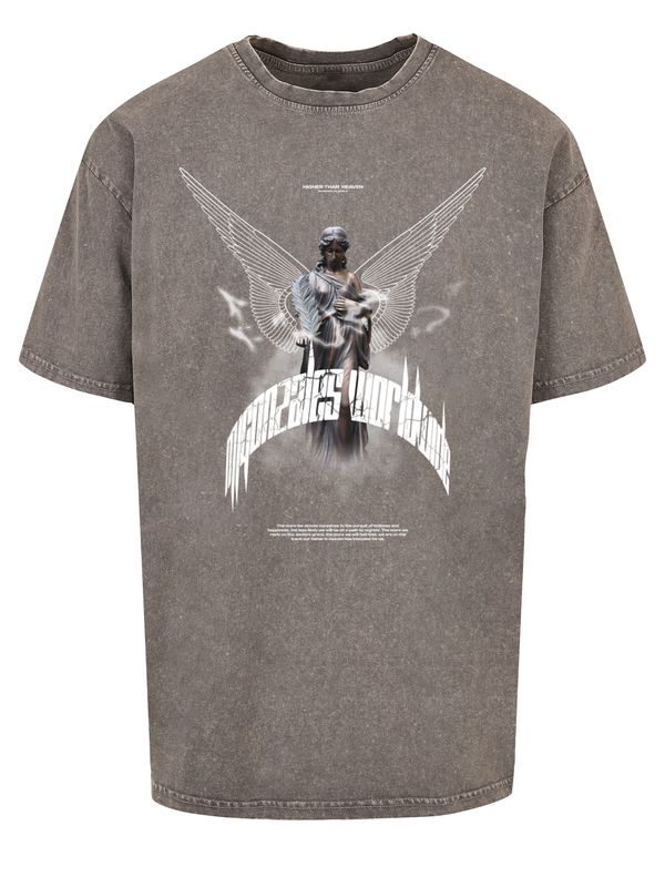 MJ Gonzales MJ Gonzales Majica 'Higher Than Heaven'  siva / bijela