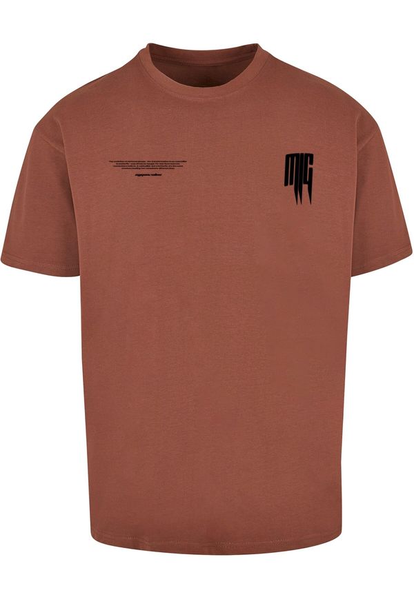 MJ Gonzales MJ Gonzales Majica 'METAMORPHOSE V.2'  smeđa / ljubičasta / crna