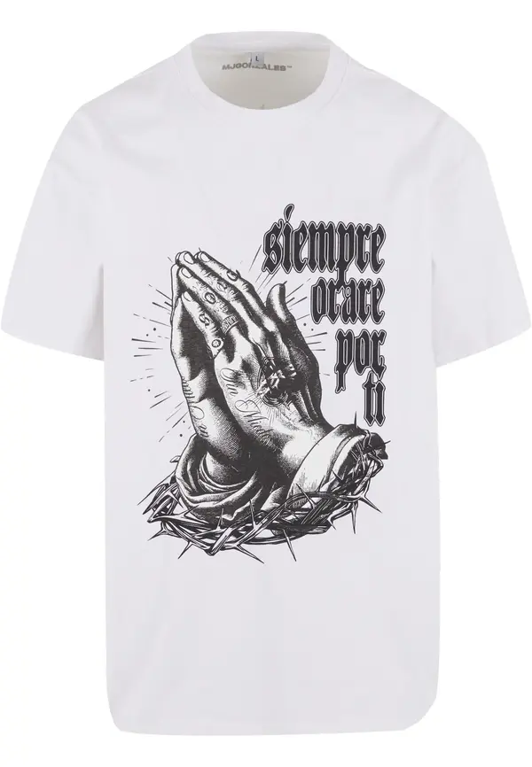 MJ Gonzales MJ Gonzales Majica 'Pray for you'  crna / bijela