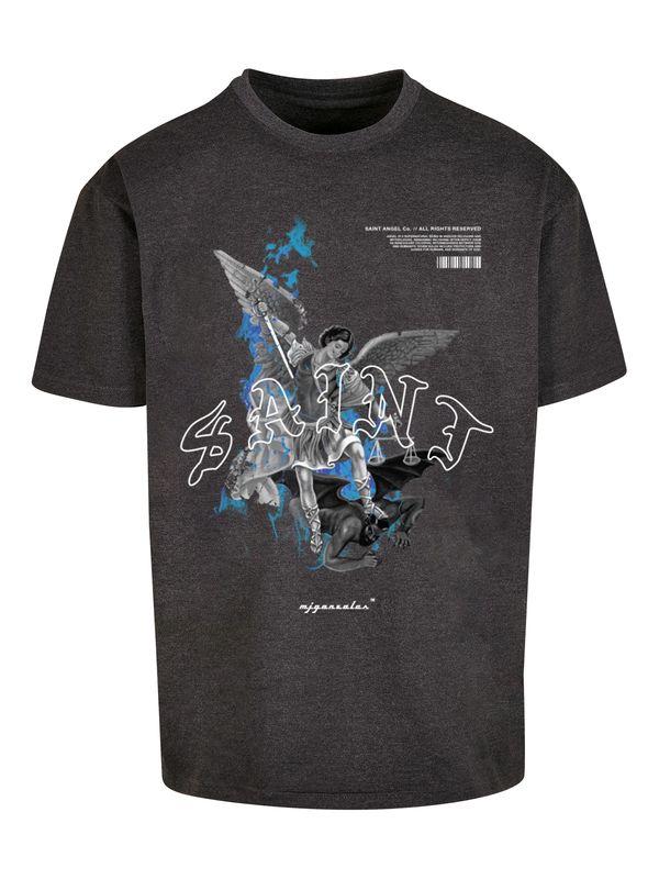MJ Gonzales MJ Gonzales Majica 'Saint V.1.'  plava / antracit siva / crna / bijela
