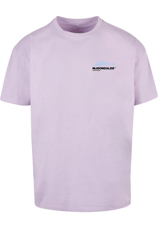 MJ Gonzales MJ Gonzales Majica 'Wave V.1'  plava / lavanda / crna