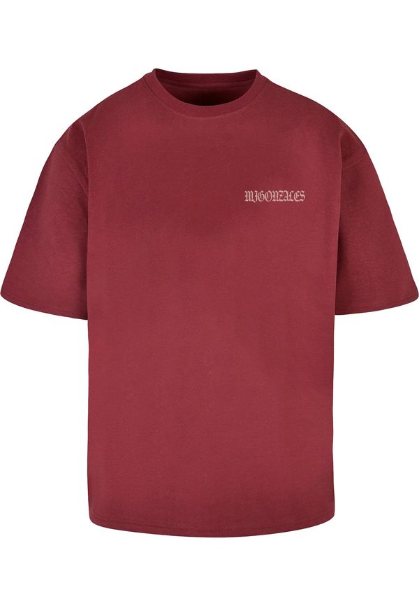 MJ Gonzales MJ Gonzales Majica 'Western Bones'  siva / trešnja crvena