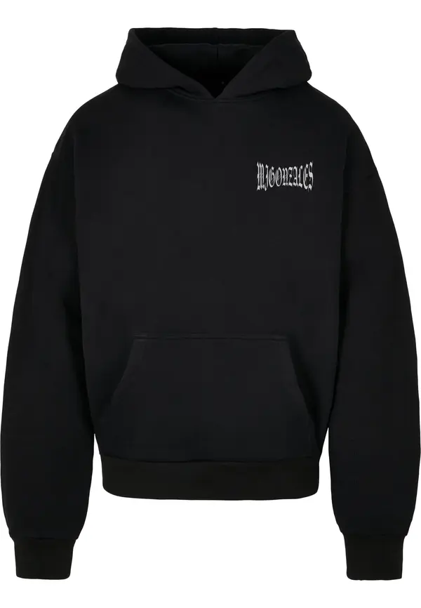 MJ Gonzales MJ Gonzales Sweater majica 'Alpha Strike'  svijetlosiva / crna
