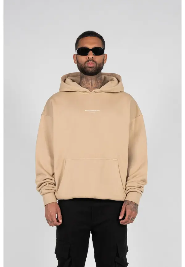MJ Gonzales MJ Gonzales Sweater majica  bež / ljubičasta / bijela