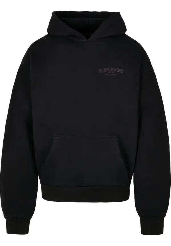 MJ Gonzales MJ Gonzales Sweater majica 'Dominance'  šljiva / crna / bijela