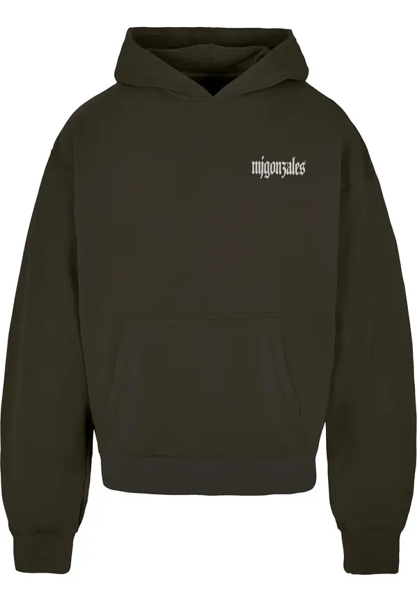 MJ Gonzales MJ Gonzales Sweater majica 'Frosted Wings'  kaki / miks boja
