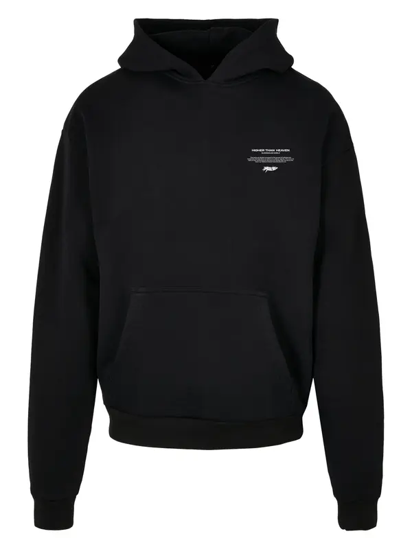 MJ Gonzales MJ Gonzales Sweater majica 'Higher Than Heaven V.2'  siva / crna / bijela