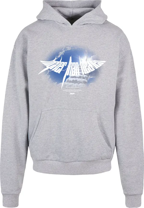 MJ Gonzales MJ Gonzales Sweater majica 'Higher Than Heaven V.4'  plava / siva / bijela