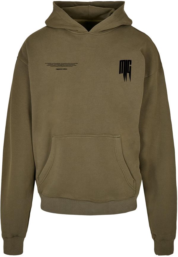 MJ Gonzales MJ Gonzales Sweater majica  maslinasta / ljubičasta / crna / bijela