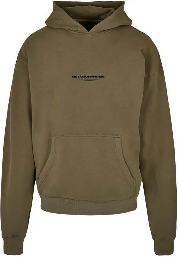 MJ Gonzales MJ Gonzales Sweater majica  maslinasta / ljubičasta / crna