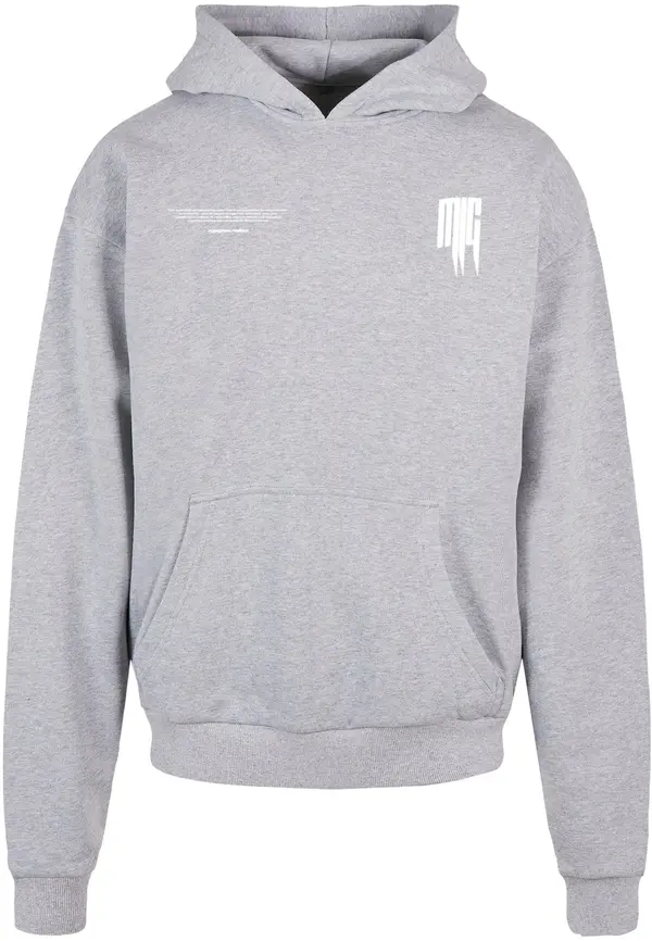 MJ Gonzales MJ Gonzales Sweater majica 'Metamorphose V.2'  siva / ljubičasta / bijela