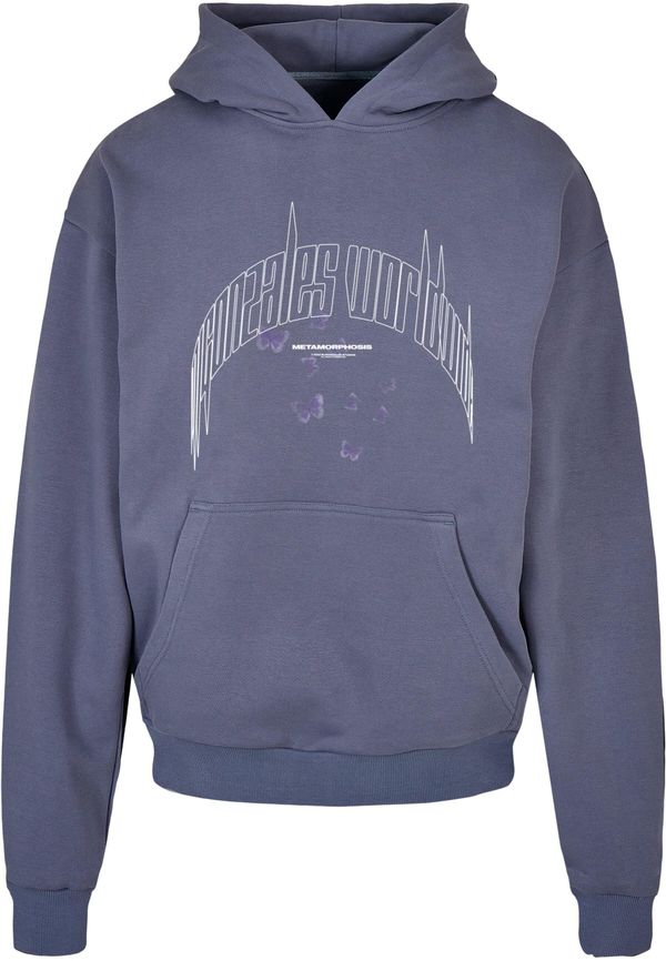 MJ Gonzales MJ Gonzales Sweater majica 'METAMORPHOSE V.3'  plava / golublje plava / bijela