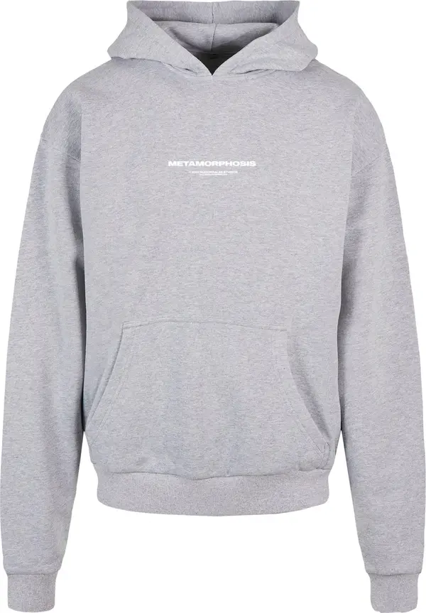 MJ Gonzales MJ Gonzales Sweater majica 'Metamorphose V.4'  siva melange / ljubičasta / bijela
