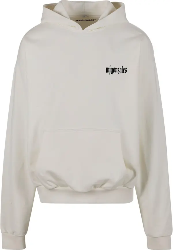 MJ Gonzales MJ Gonzales Sweater majica 'Rebels never die'  bordo / crna / prljavo bijela