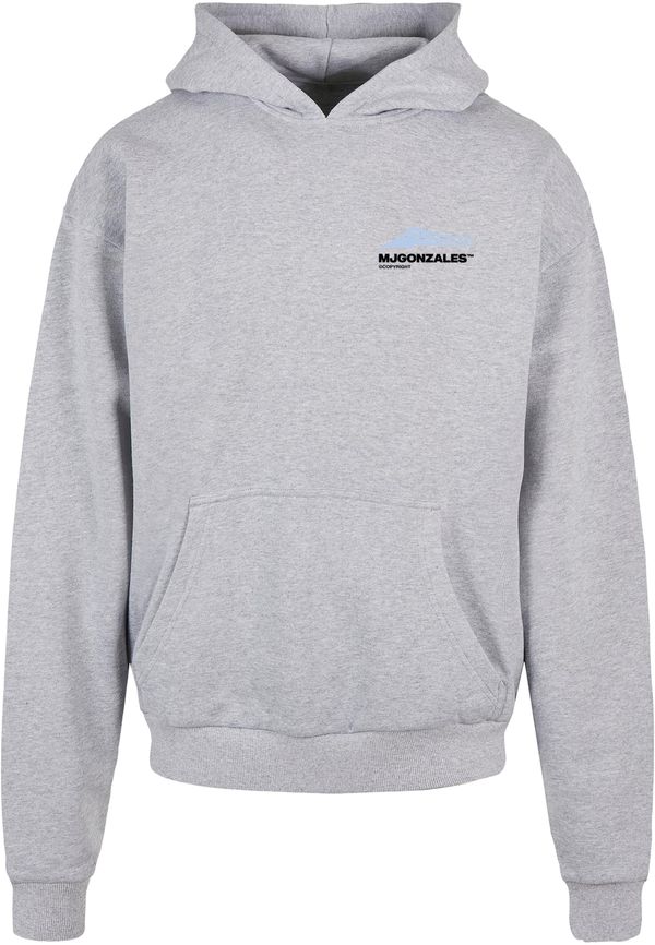 MJ Gonzales MJ Gonzales Sweater majica  svijetloplava / siva melange / crna