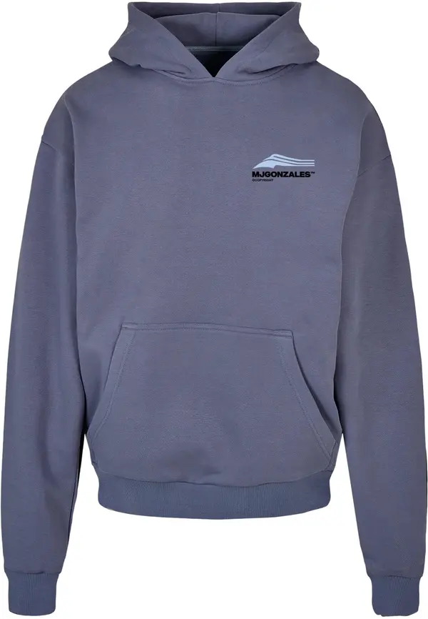 MJ Gonzales MJ Gonzales Sweater majica 'Wave V.1'  plava / crna
