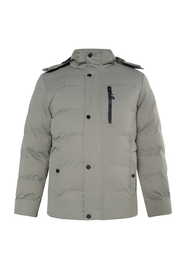 MO MO Zimska jakna  tirkiz / maslinasta