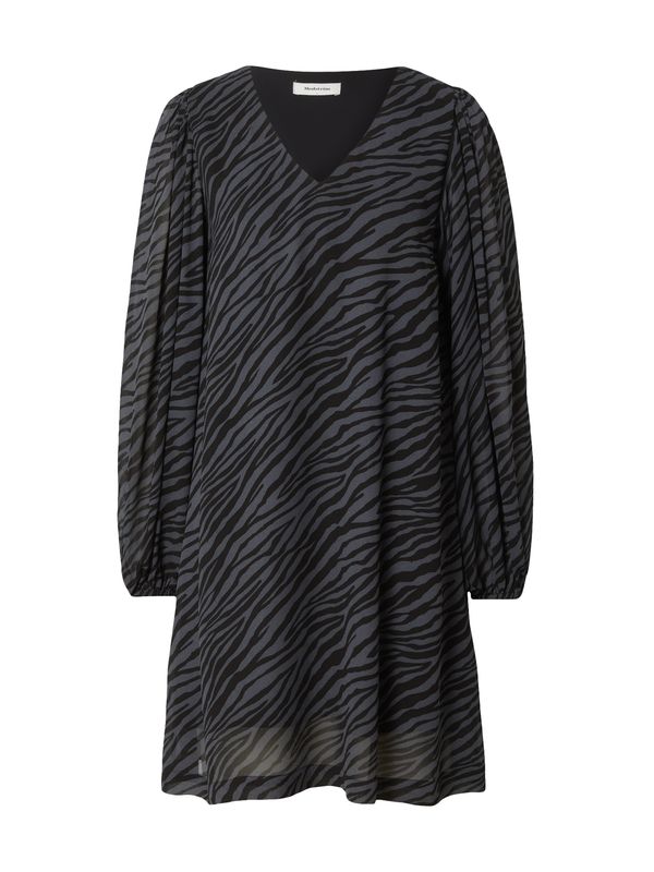 modström modström Haljina 'Ariella'  tamo siva / crna