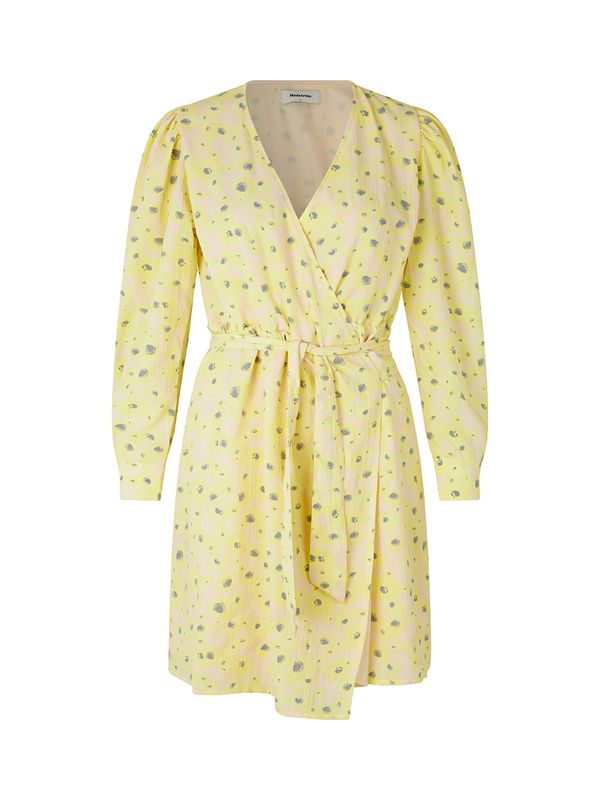 modström modström Haljina 'Cupid'  nude / svijetložuta / grafit siva