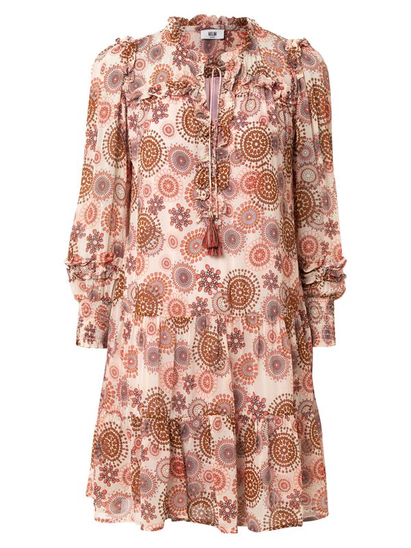 Moliin Copenhagen Moliin Copenhagen Haljina  boja pijeska / losos / crvena