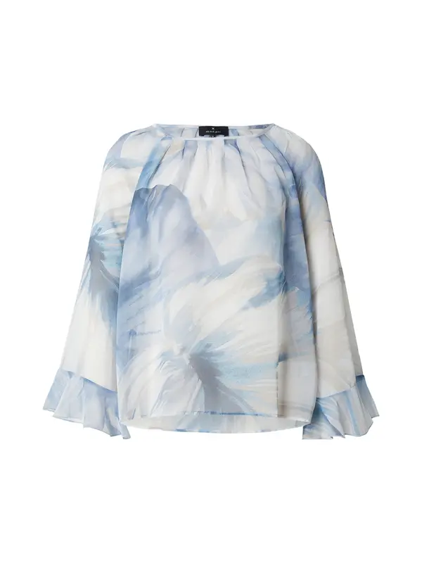 monari monari Bluza  morsko plava / opal / bijela