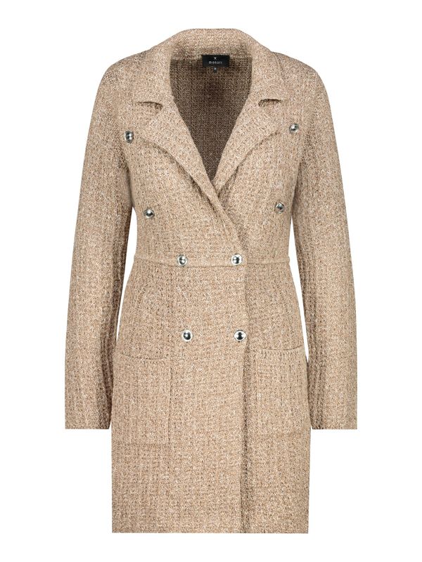 monari monari Duži kardigan  moka smeđa