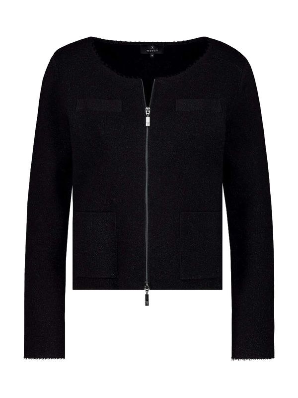 monari monari Kardigan  crna melange