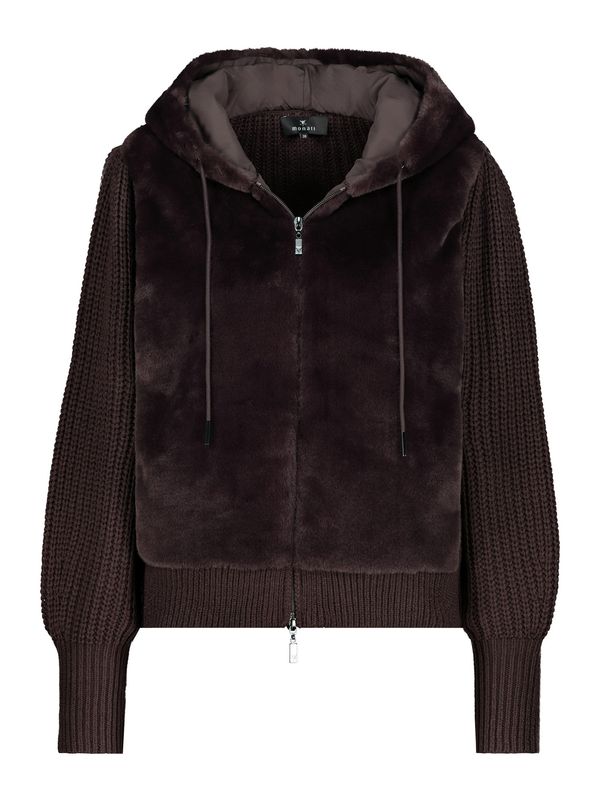 monari monari Kardigan  tamno smeđa