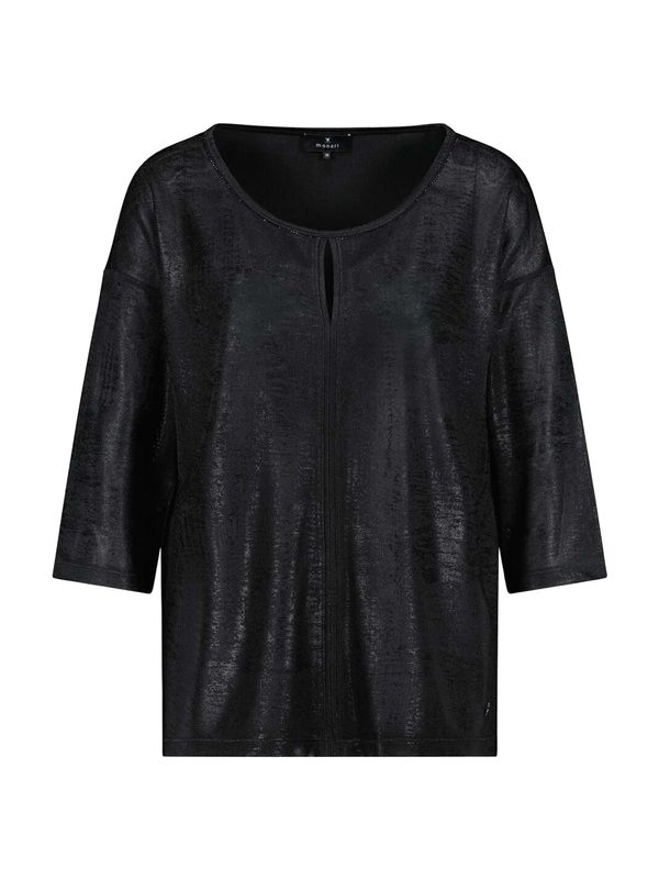 monari monari Majica  antracit siva / crna