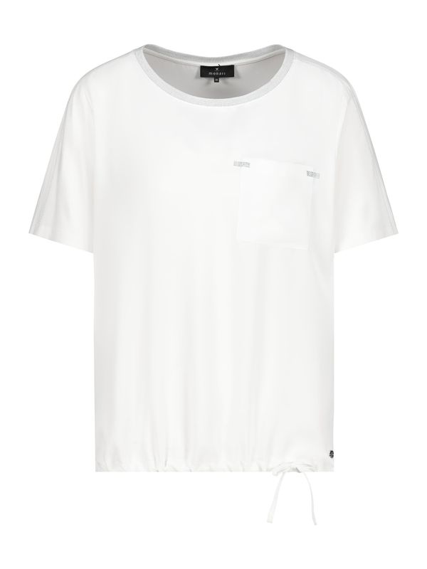 monari monari Majica  srebro / bijela